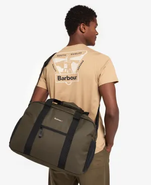 Barbour Arwin Canvas Holdall - Olive/Black