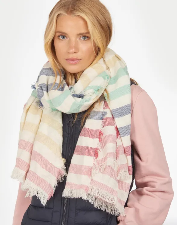 Barbour Beachfront Rainbow Wrap - Multi