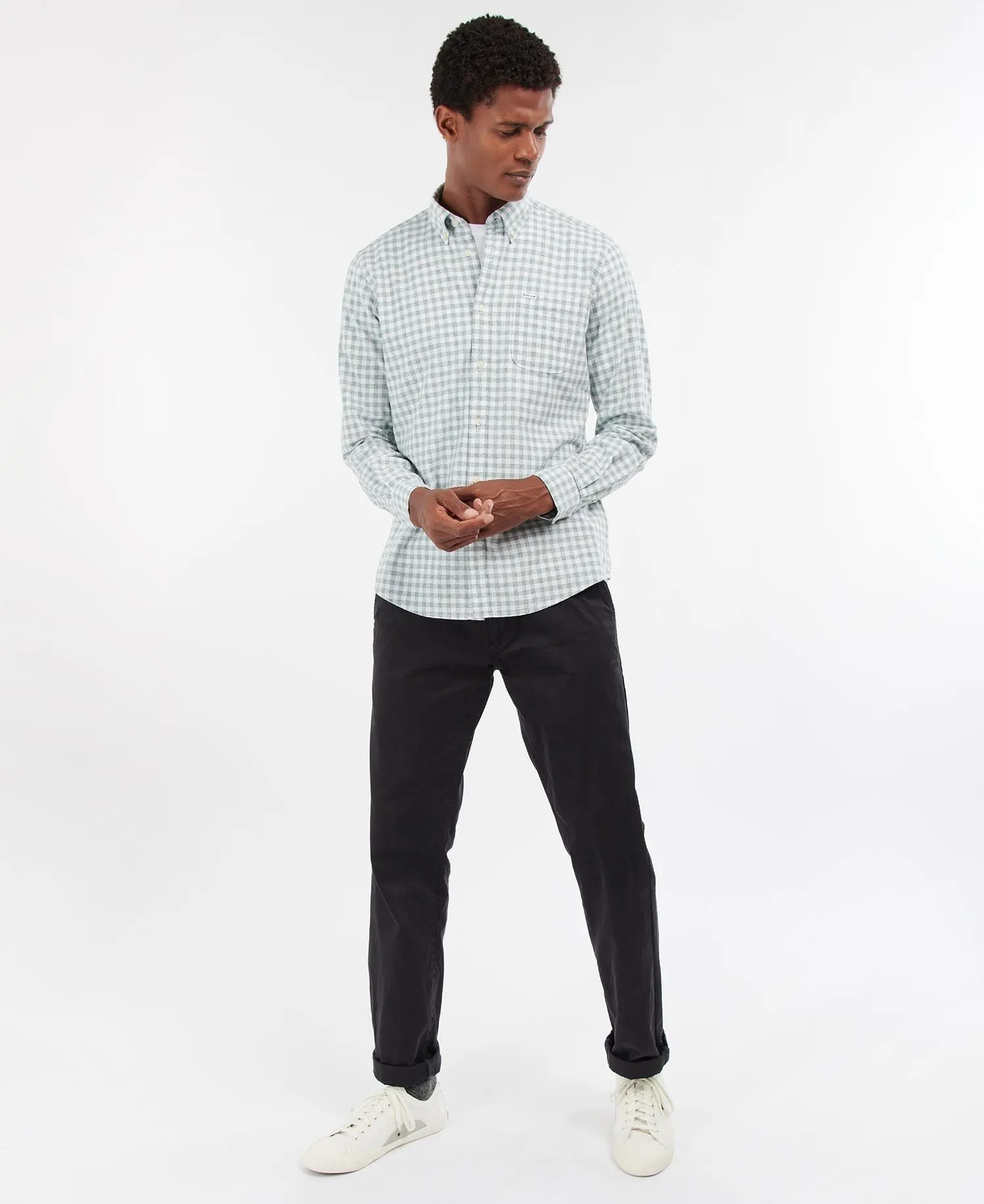 Barbour Kane Tailored Shirt - Green