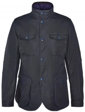 Barbour Ogston Wax Jacket (Navy)
