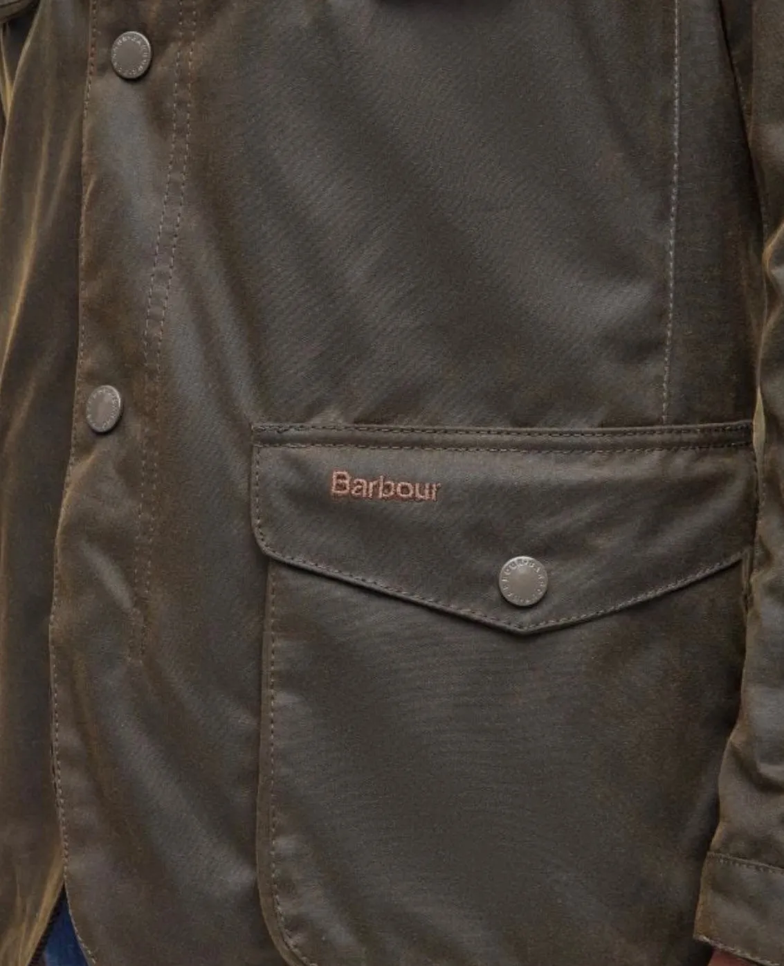 Barbour Ogston Wax Jacket (Olive)