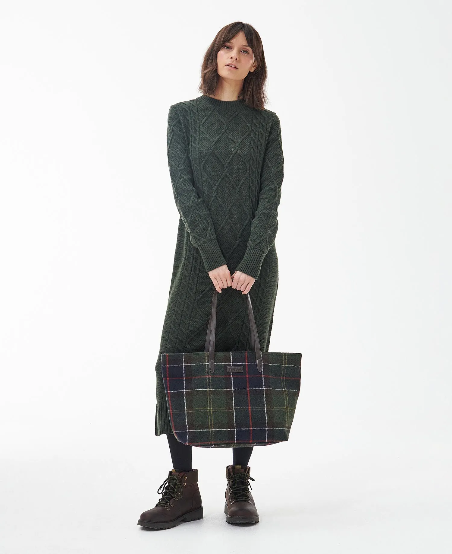 Barbour Witford Tartan Tote Bag - Classic Tartan