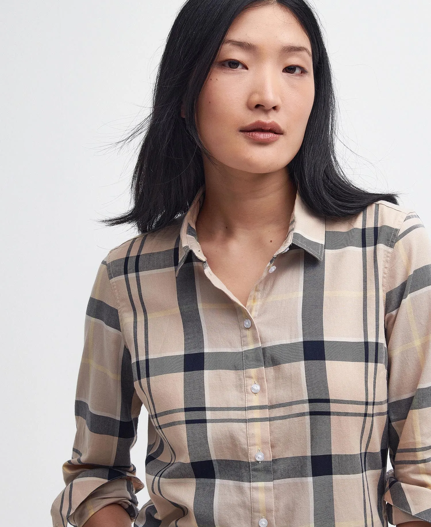 Barbour Women's Bredon Shirt - Lemon Dress Tartan