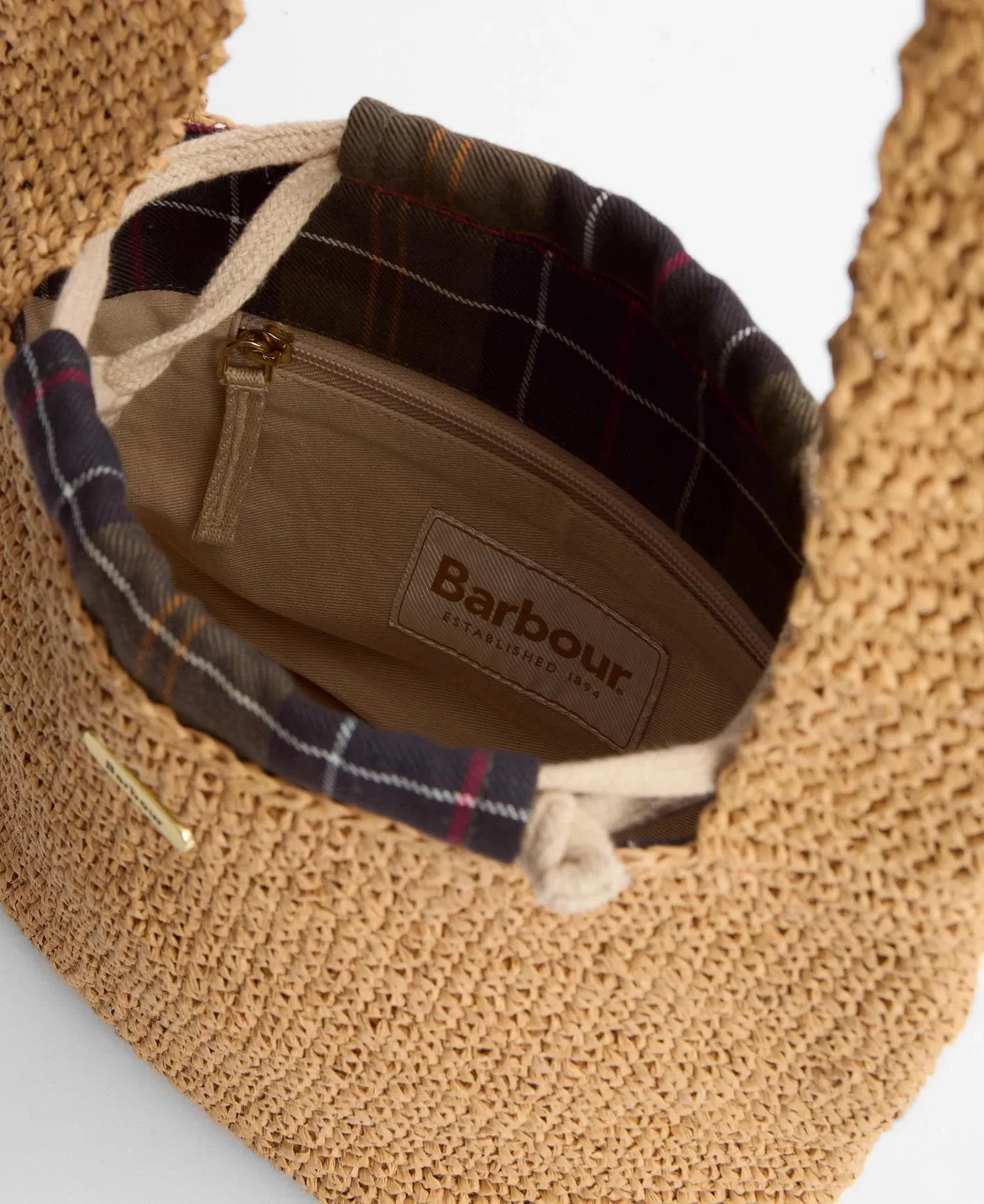 Barbour Women's Lily Woven Tote Bag - Natural