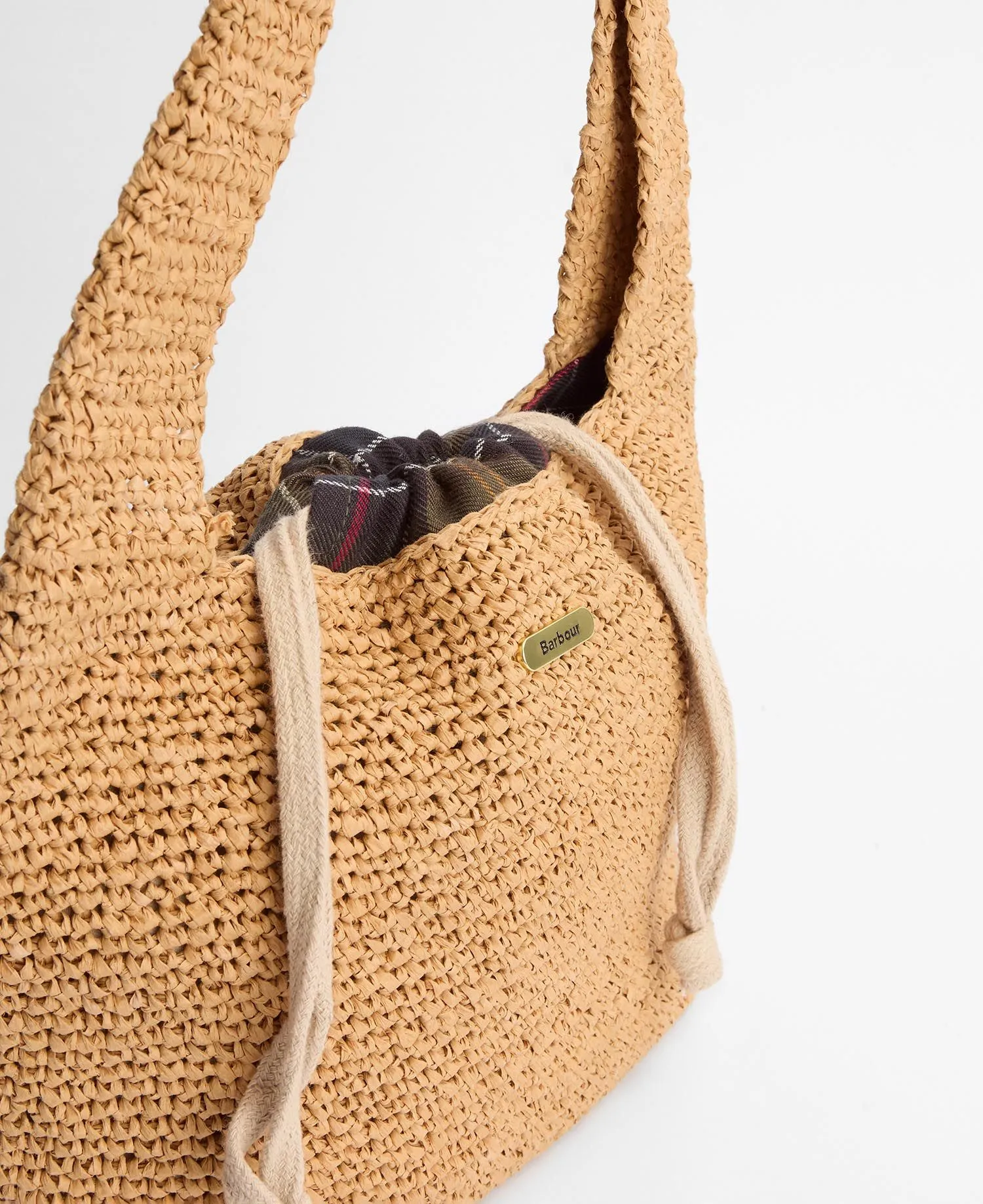 Barbour Women's Lily Woven Tote Bag - Natural