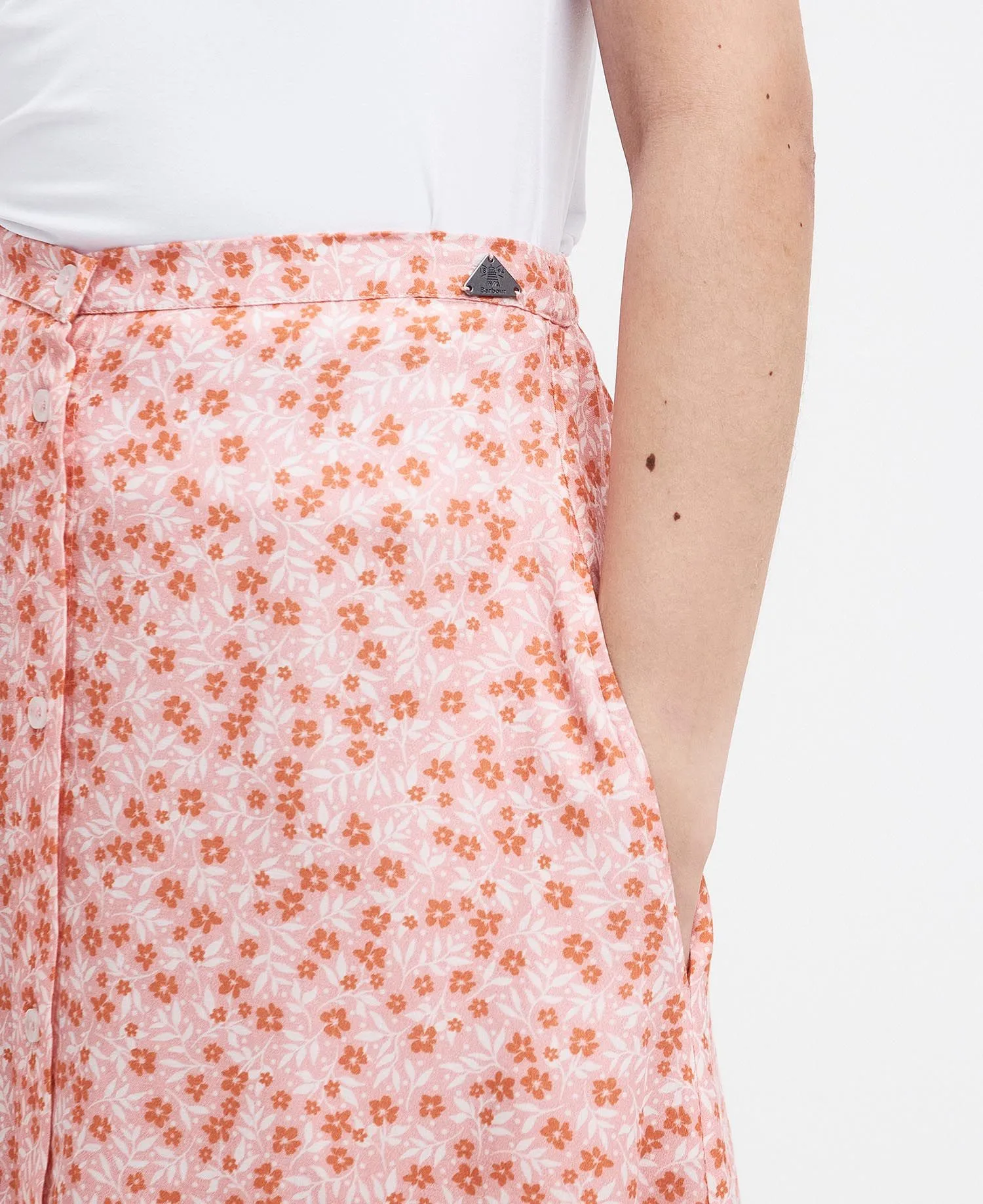 Barbour Women's Sandgate Floral Midi Skirt - Classic Multi