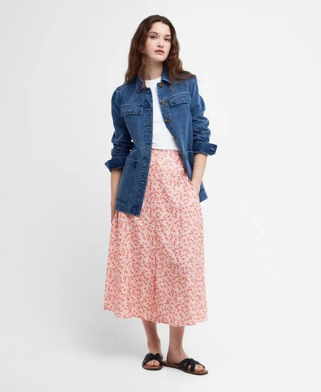 Barbour Women's Sandgate Floral Midi Skirt - Classic Multi