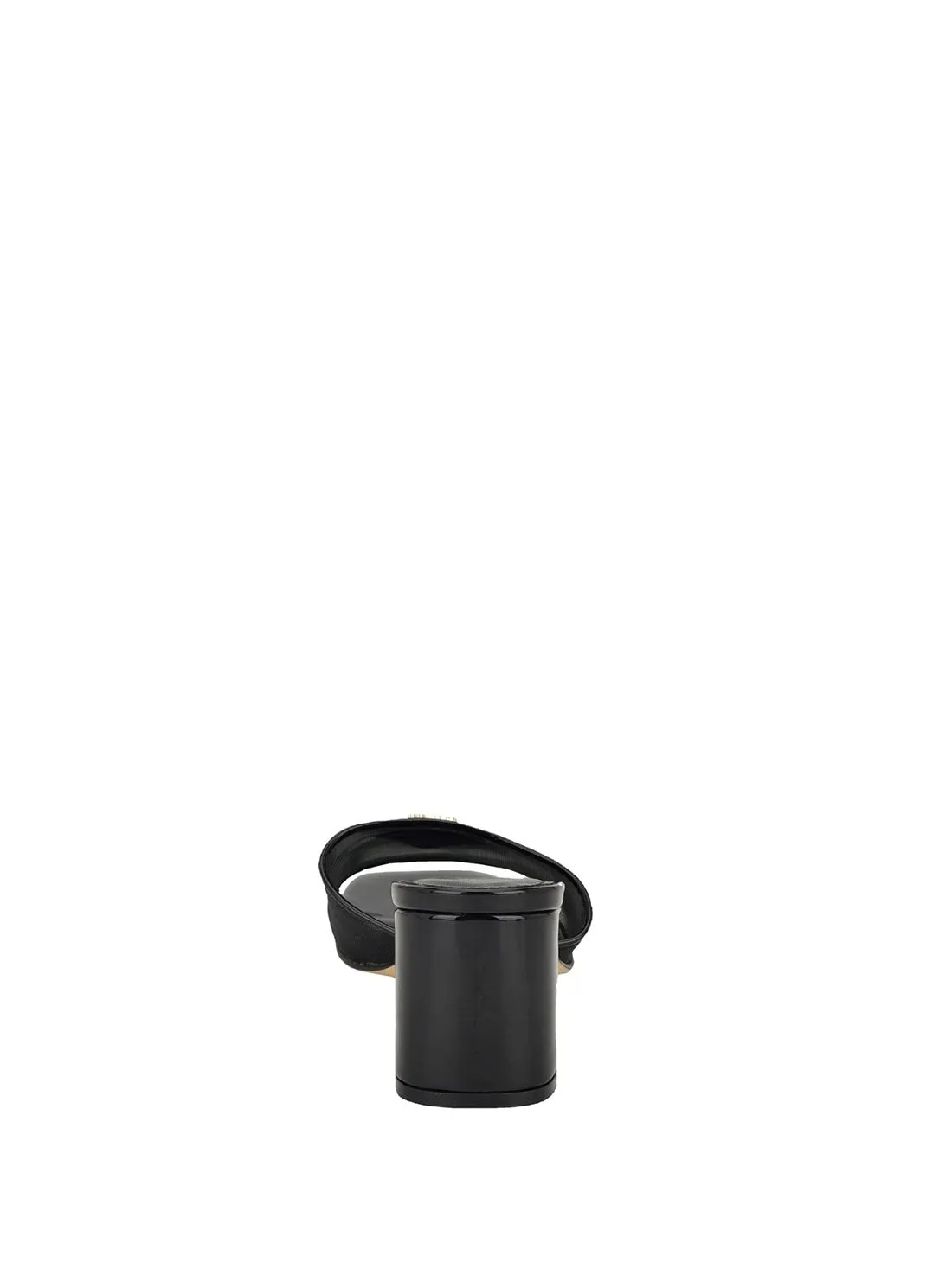Black Gable Block Heel Guess