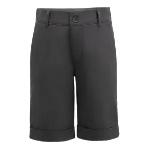 Charcoal Gray Formal Shorts
