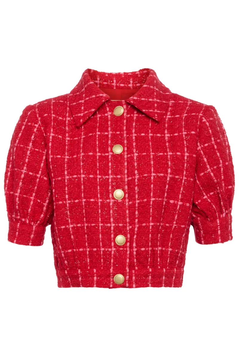 Cove Cropped Tweed Jacket