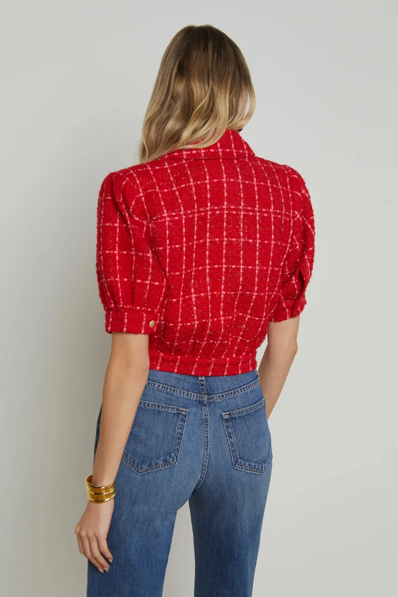 Cove Cropped Tweed Jacket