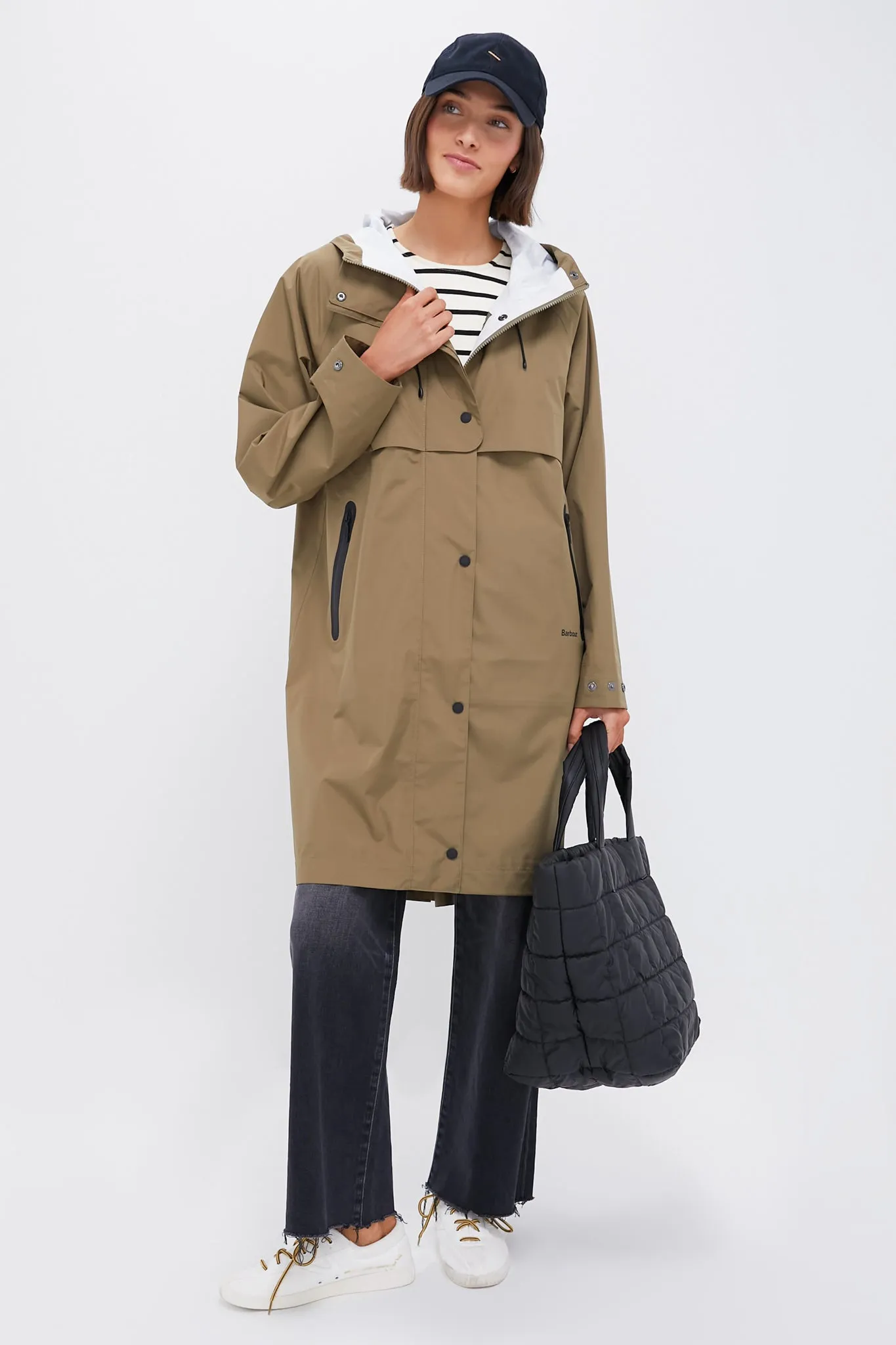 Dusky Green Jayla Waterproof Parka