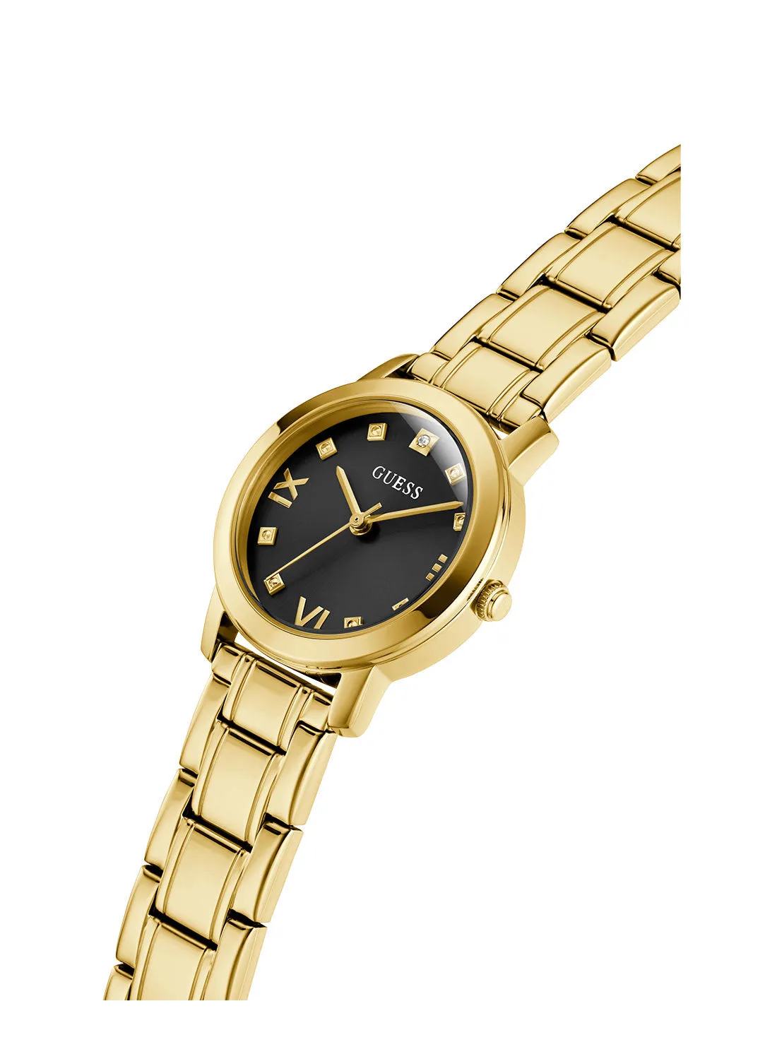Gold Black Melody Watch Guess