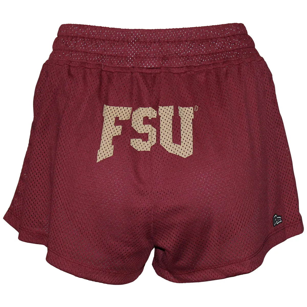 Hype & Vice Women's FSU Mesh Track Shorts - Garnet