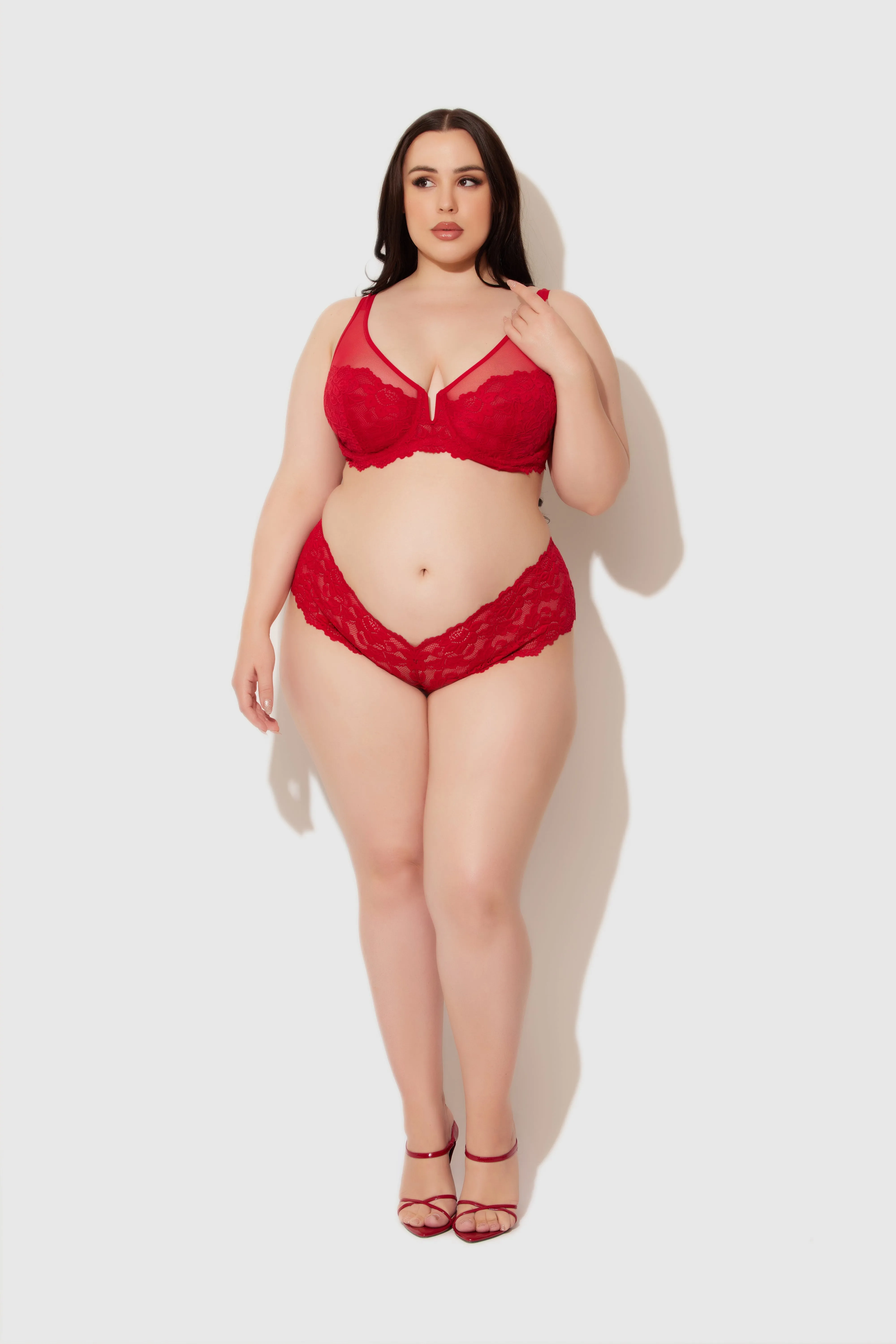 Jessica Lace Full Figure Bra by Frederick's of Hollywood