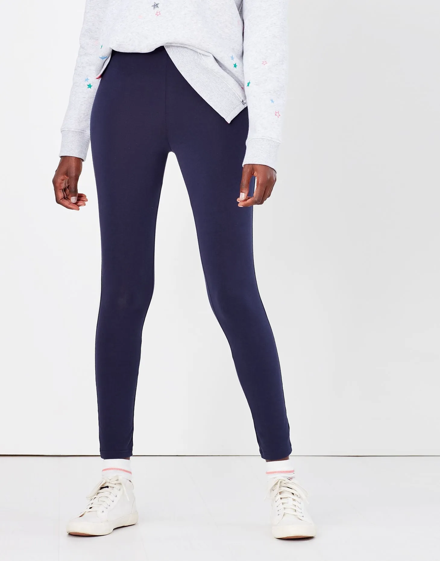 Joules Women's Ebba Plain Leggings - French Navy