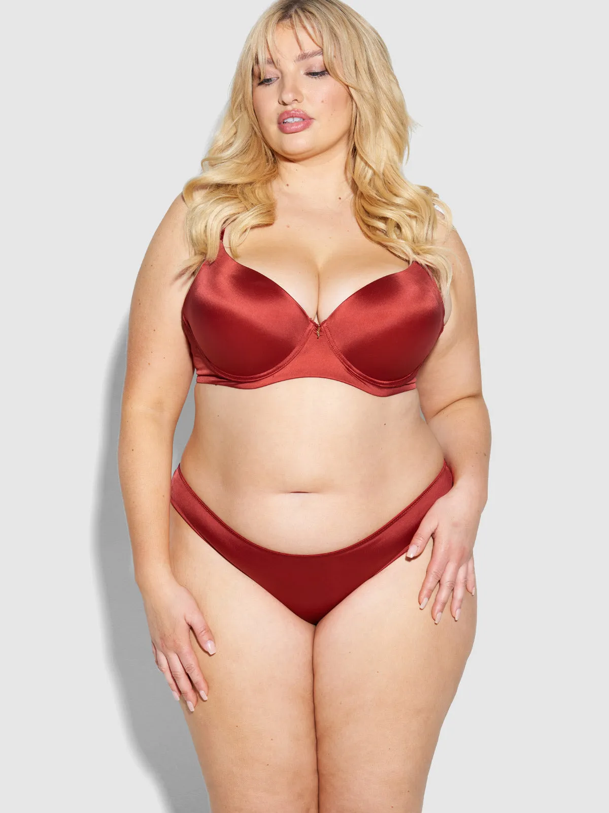 Lexi Push Up Plunge T-Shirt Bra by Frederick's of Hollywood