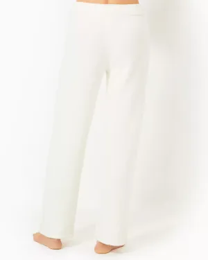 Lilly Pulitzer Women's 29.5" Arial Sweater Pant - Coconut