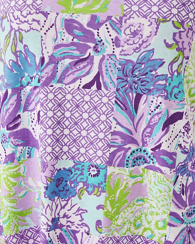 Lilly Pulitzer Women's Cody Short Sleeve Dress - Multi Juicy Story Patch
