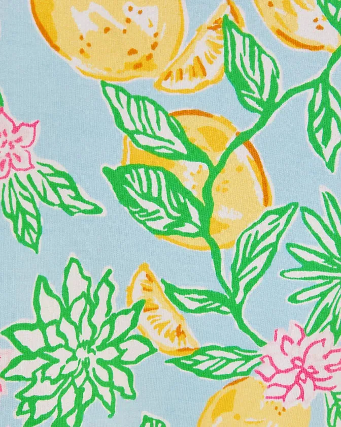 Lilly Pulitzer Women's UPF 50  Eleni Pullover - Bluette Make Lemonade