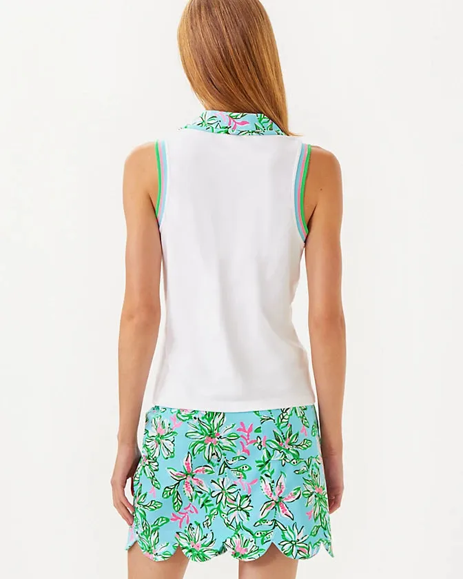 Lilly Pulitzer Women's UPF 50  Luxletic Alister Polo - Multi Lil Sun Of A Bun