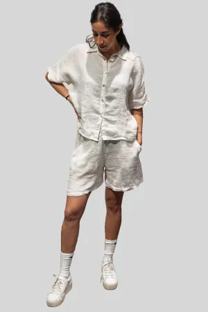 LINEN SHORTS