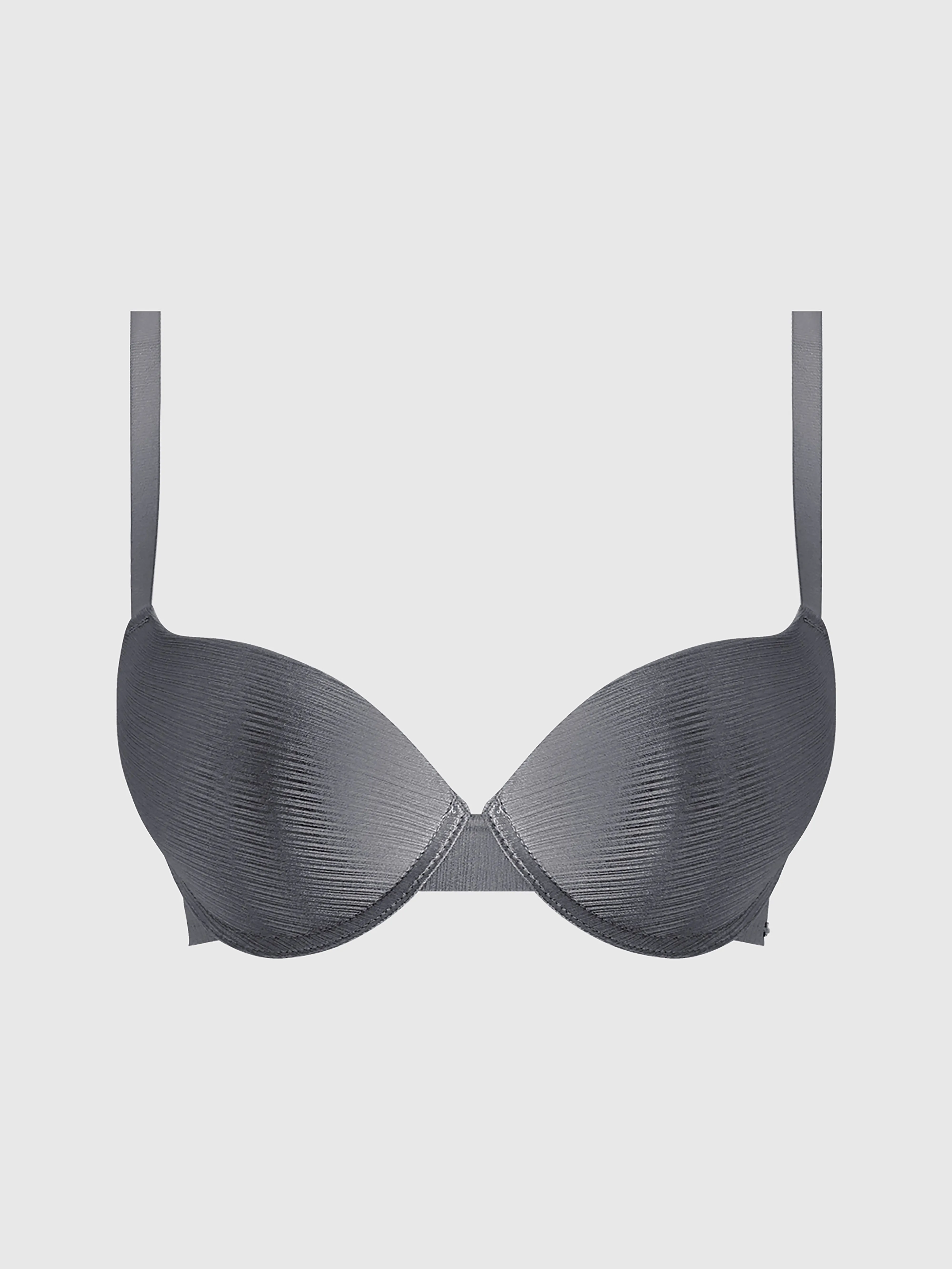Mira Shimmer Micro Push Up T-Shirt Bra by Frederick's of Hollywood
