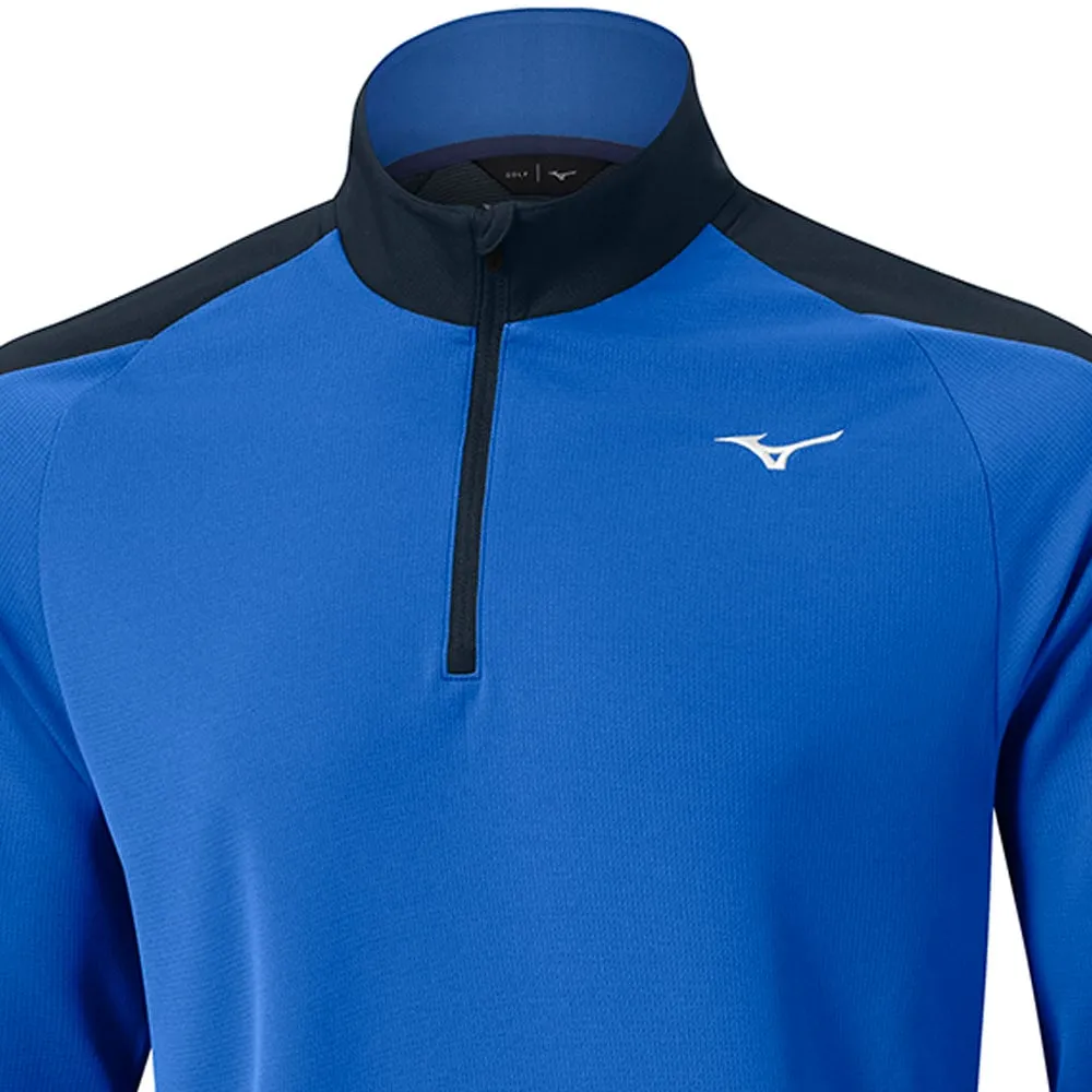 Mizuno Winter Breeze 1/4 Zip Pullover - Blue