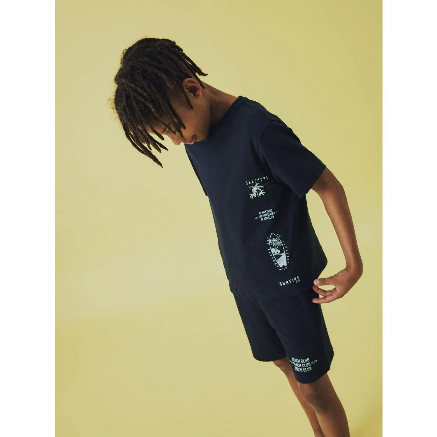Name It Dark Sapphire Nkmhenlo Nreg Swe Shorts Unb Pb