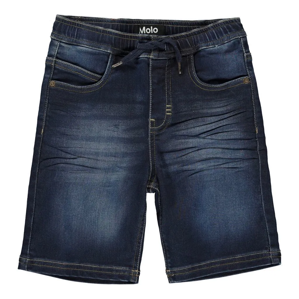 Navy Blue Ali Denim Shorts