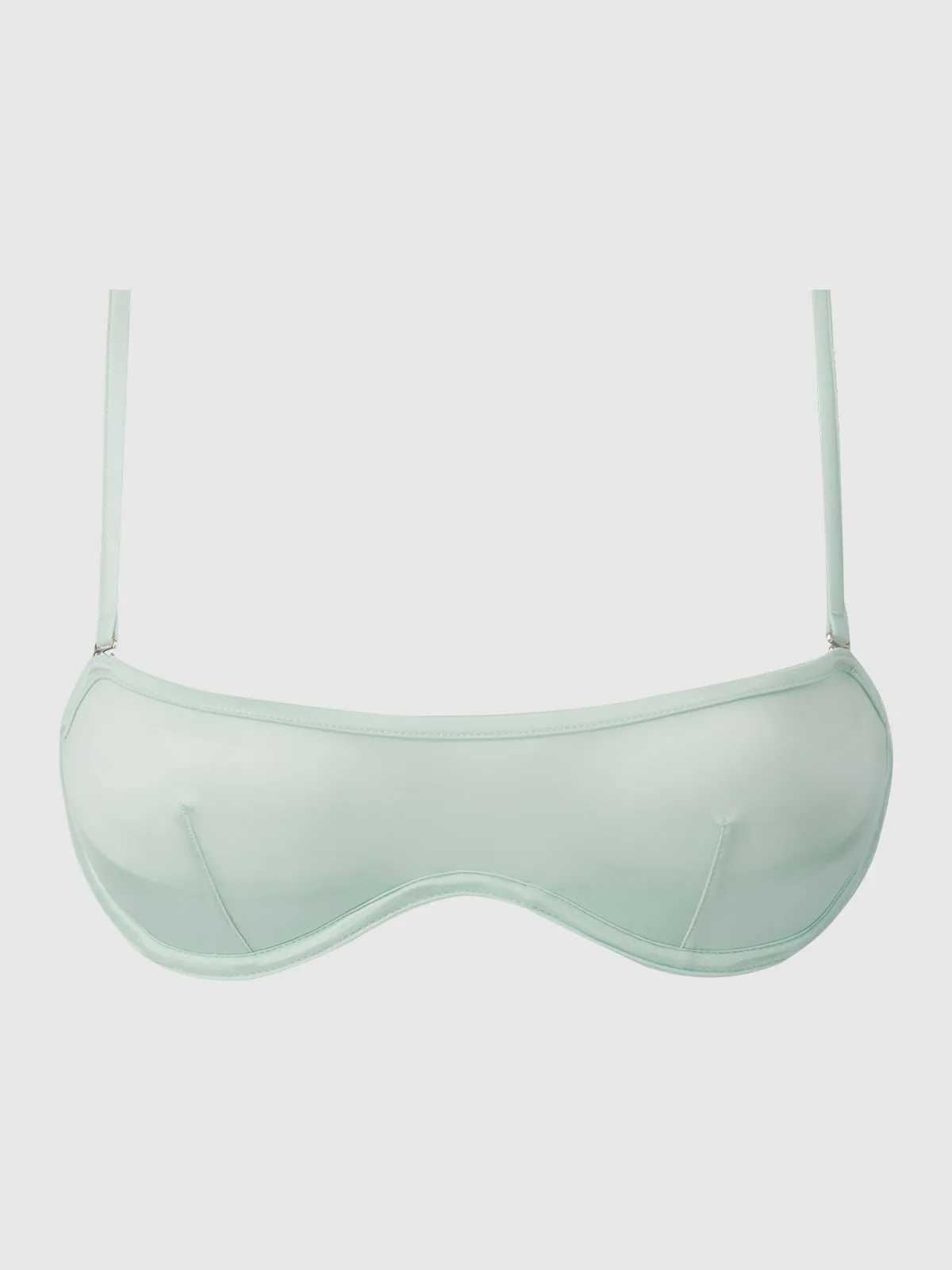 Neev Oil Slick Unlined Bandeau Bra by Frederick's of Hollywood