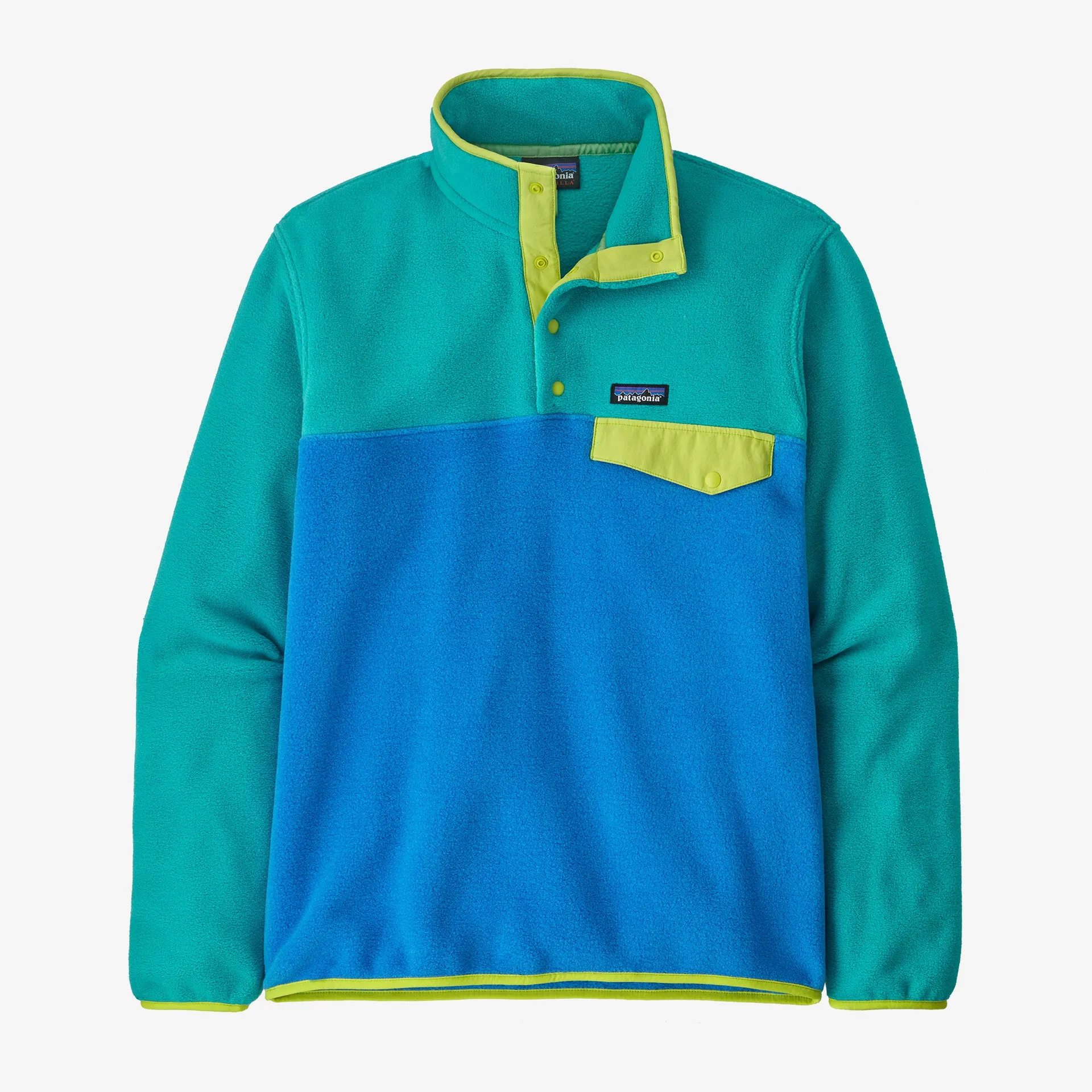 Patagonia Men's Lightweight Synchilla Snap-T Fleece Pullover - Vessel Blue