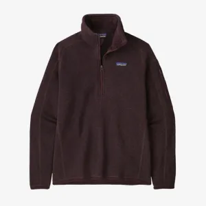 Patagonia Women's Better Sweater 1/4-Zip Fleece - Obsidian Plum
