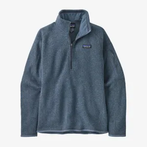 Patagonia Women's Better Sweater 1/4-Zip Fleece - Utility Blue