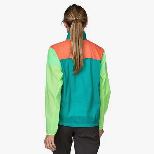 Patagonia Women's Houdini Stash 1/2-Zip Pullover - Subtidal Blue