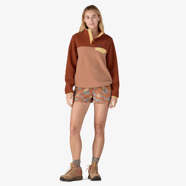 Patagonia Women's Lightweight Synchilla Snap-T Fleece Pullover - Terra Pink