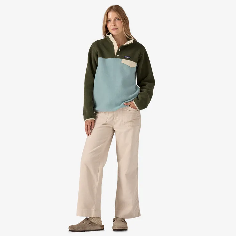 Patagonia Women's Lightweight Synchilla Snap-T Fleece Pullover - Thermal Blue