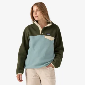Patagonia Women's Lightweight Synchilla Snap-T Fleece Pullover - Thermal Blue