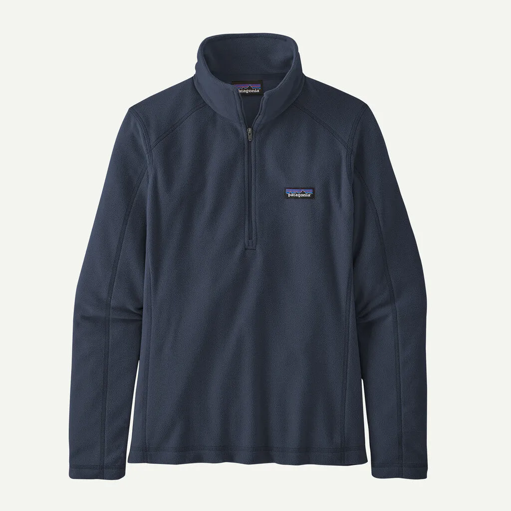 Patagonia Women's Micro-D 1/4 Zip Fleece - New Navy