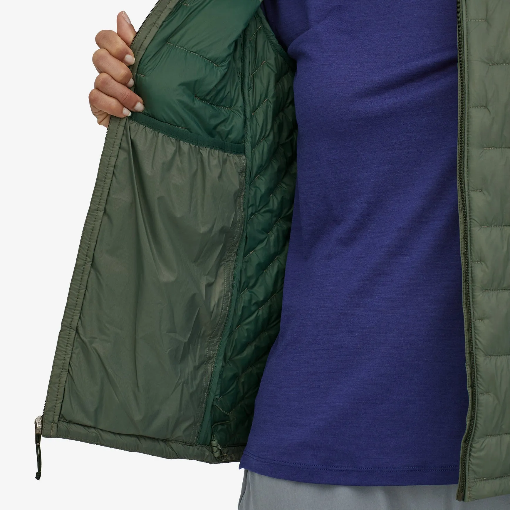 Patagonia Women's Micro Puff Jacket -  Hemlock Green