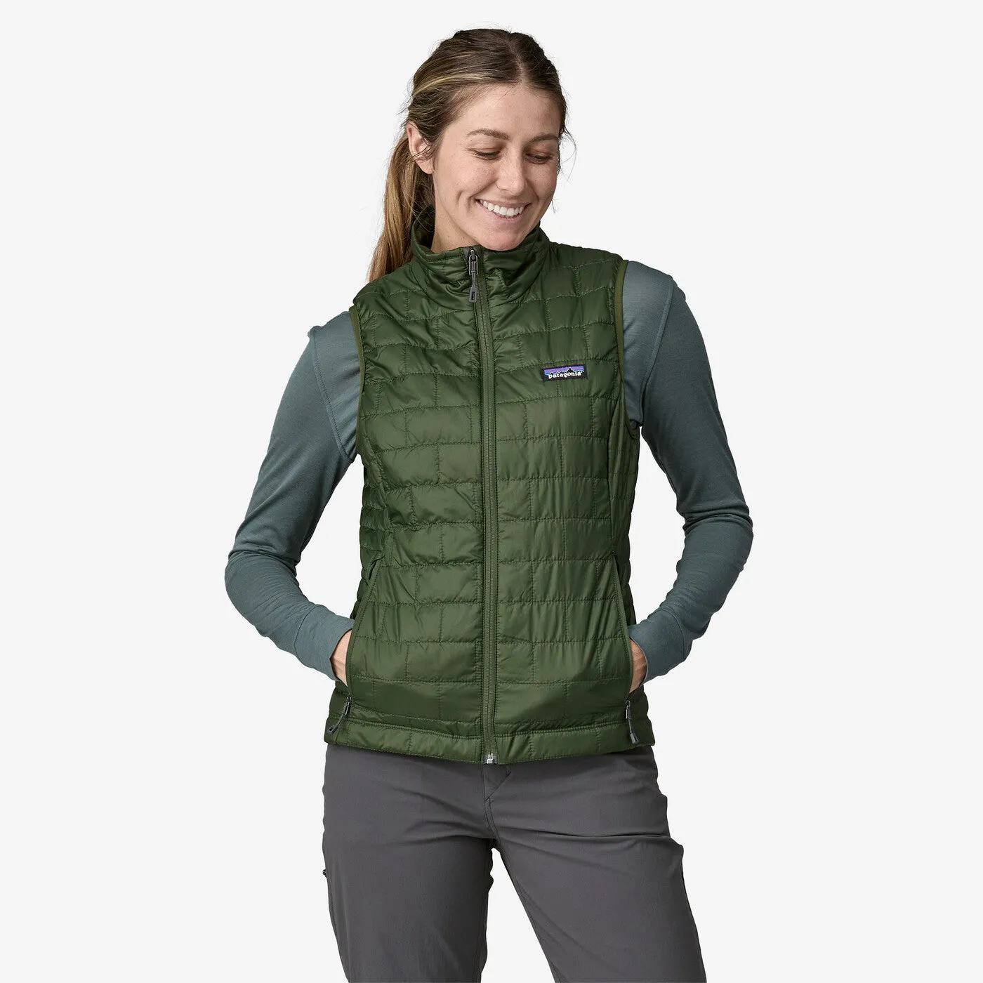 Patagonia Women's Nano Puff Vest - Torrey Pine Green
