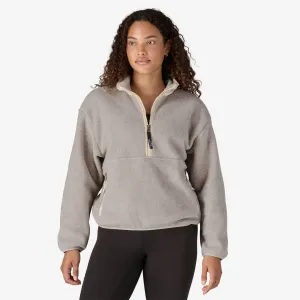 Patagonia Women's Synchilla Fleece Marsupial - Oatmeal Heather w/Natural