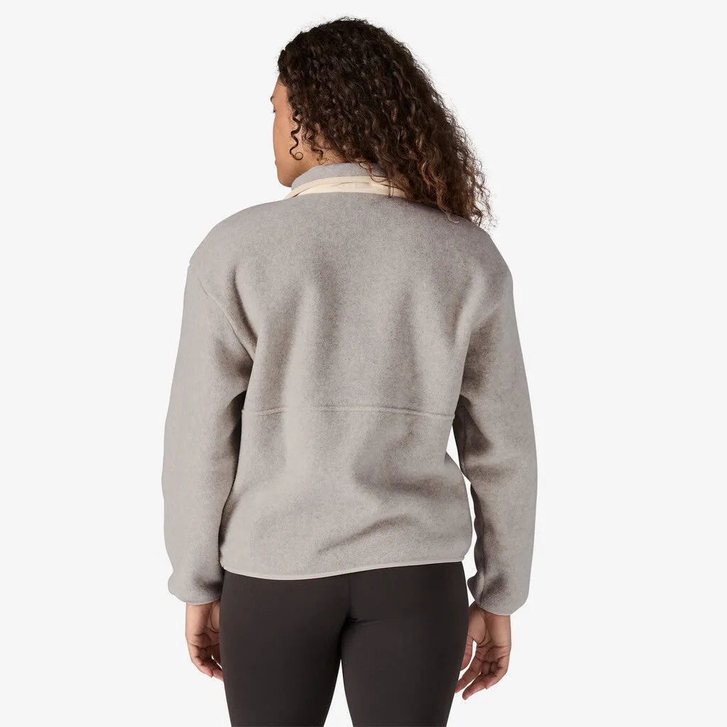 Patagonia Women's Synchilla Fleece Marsupial - Oatmeal Heather w/Natural
