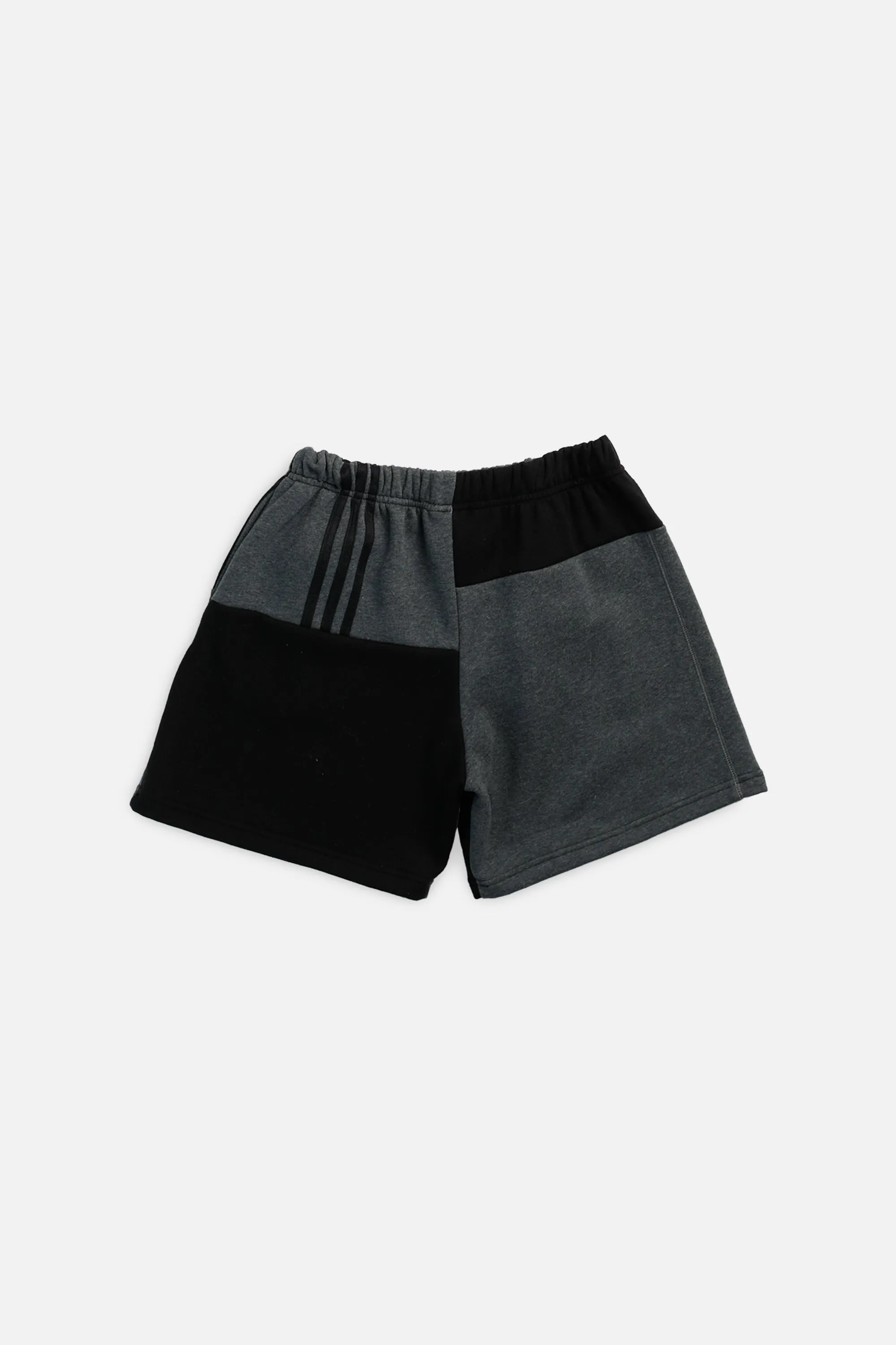 Rework Adidas Patchwork Sweatshorts - S Frankie