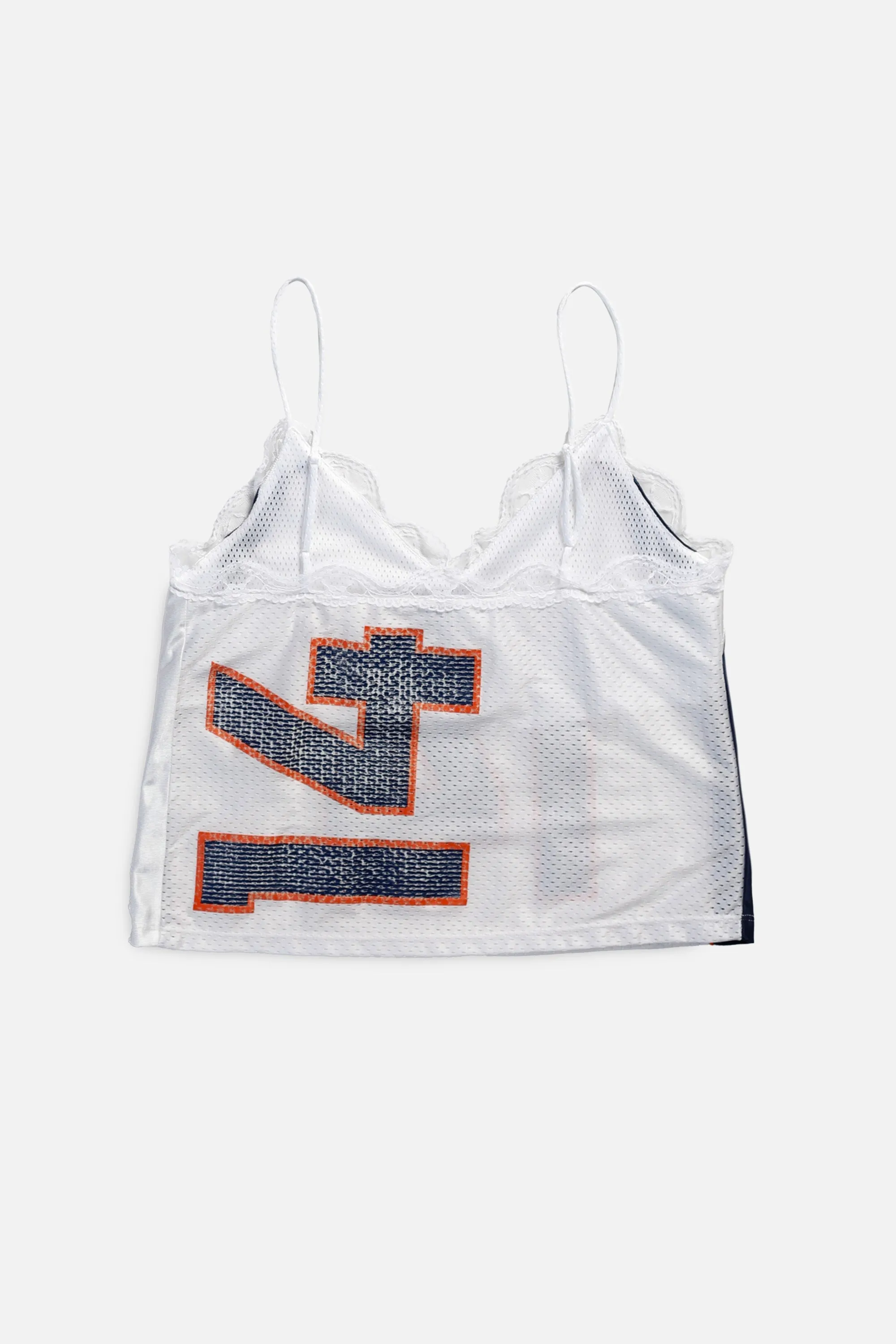 Rework Broncos Lace Tank - L Frankie
