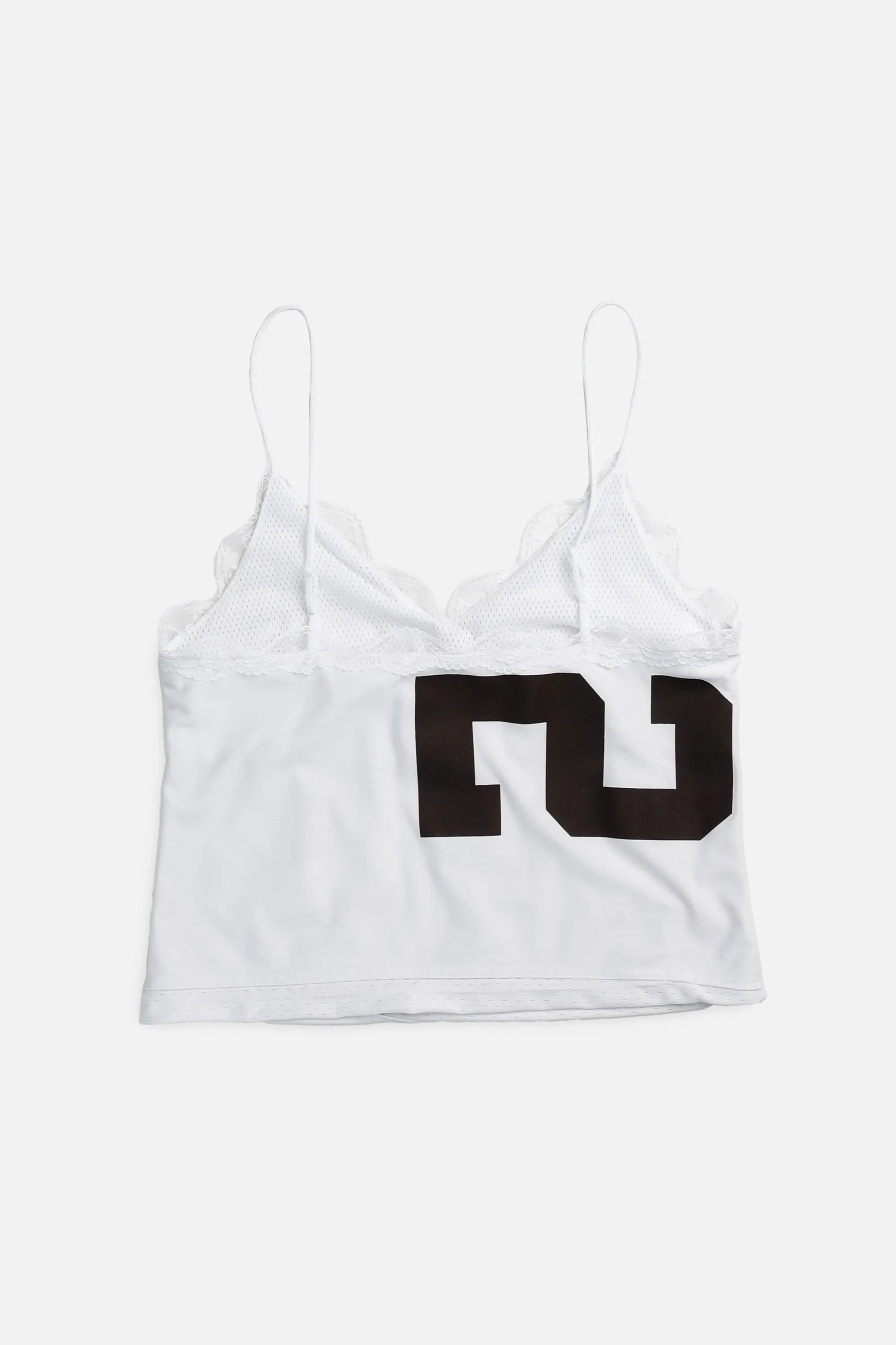 Rework Cleveland Browns Lace Tank - L Frankie