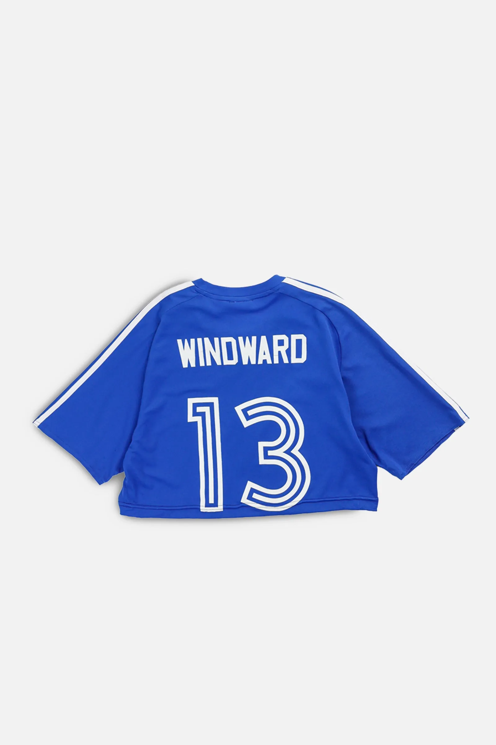 Rework Crop Adidas Soccer Jersey - S Frankie