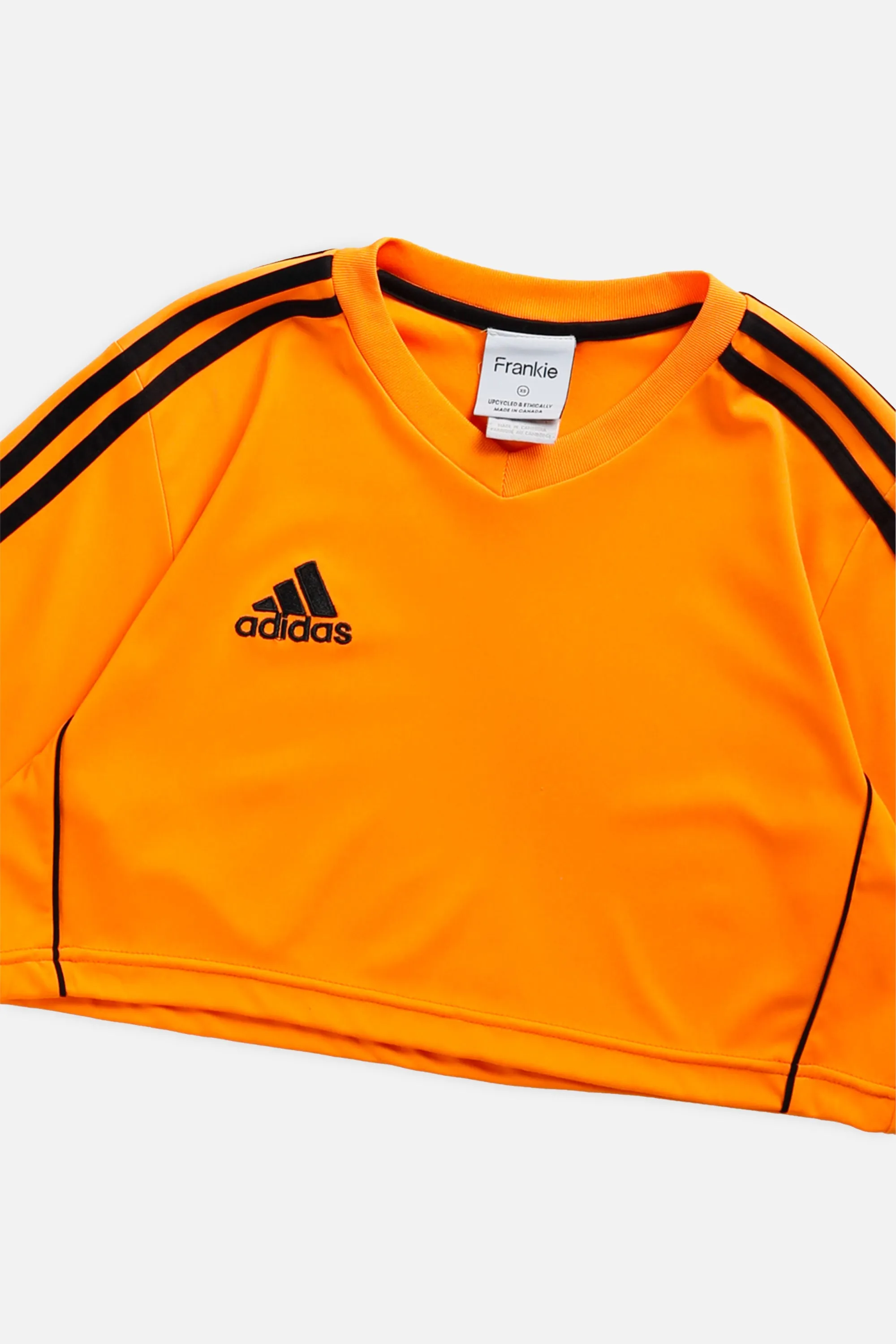 Rework Crop Adidas Soccer Jersey - XS Frankie