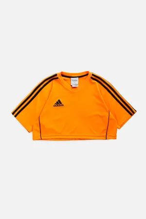 Rework Crop Adidas Soccer Jersey - XS Frankie