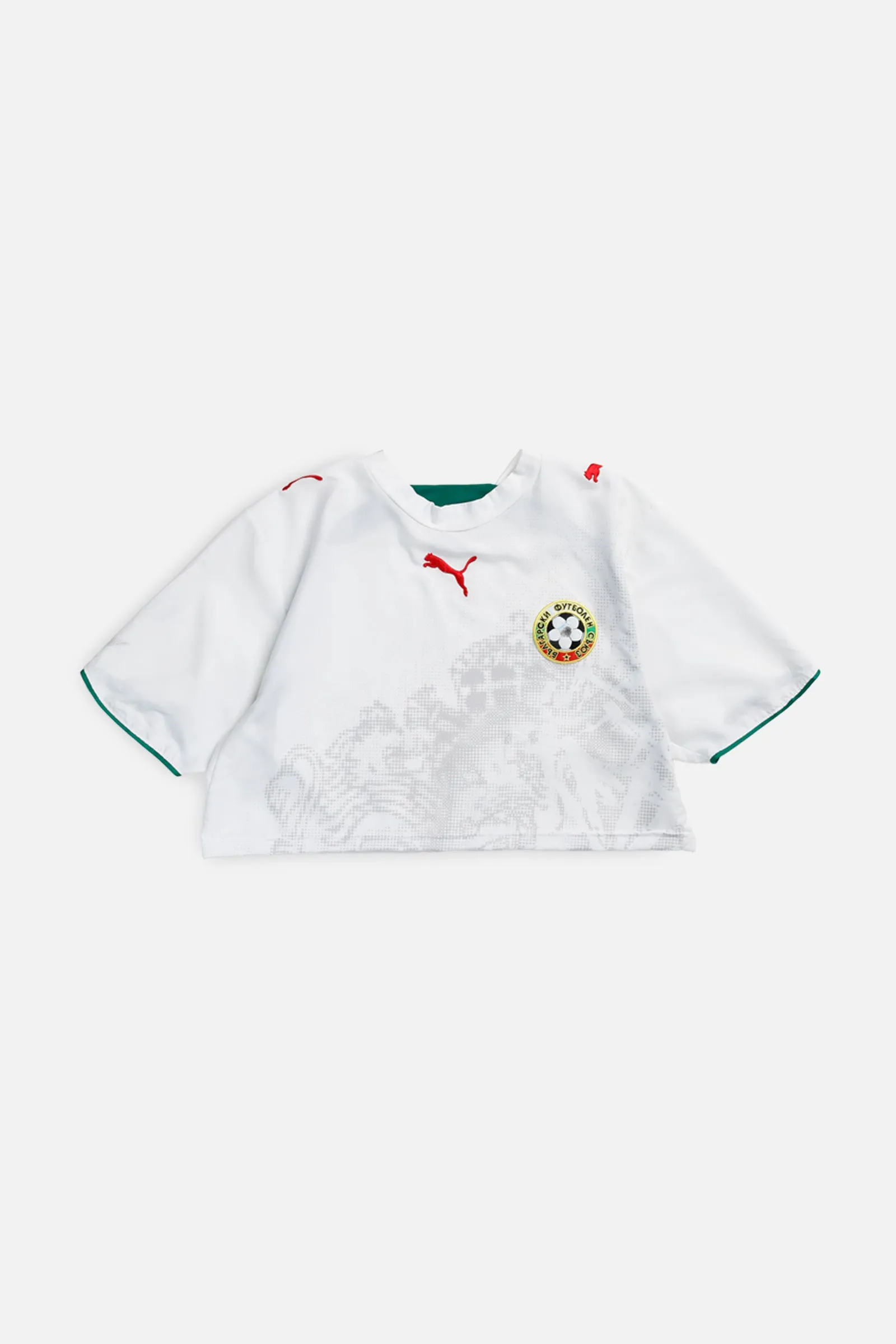 Rework Crop Bulgaria Soccer Jersey - L Frankie